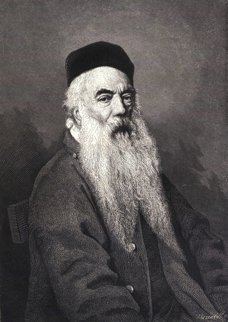 Retrato de François Rude (1784 - 1855) escultor francés. de Unknown artist