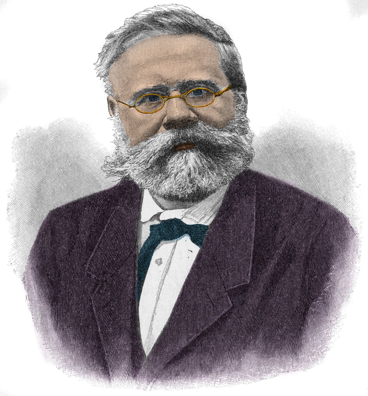 Retrato de Fritz Reuter (1810-1874) escritor alemán de Unknown artist
