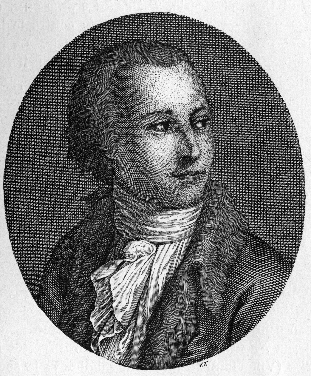 Retrato de Gaetano Filangeri (1752-1788). Jurista y pedagogo italiano de Unknown artist