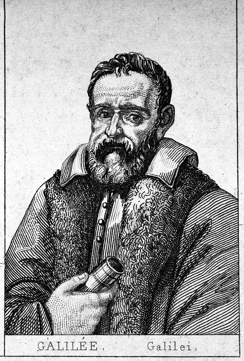 Retrato de Galileo Galilei, conocido como Galilei (1564 - 1642) de Unknown artist