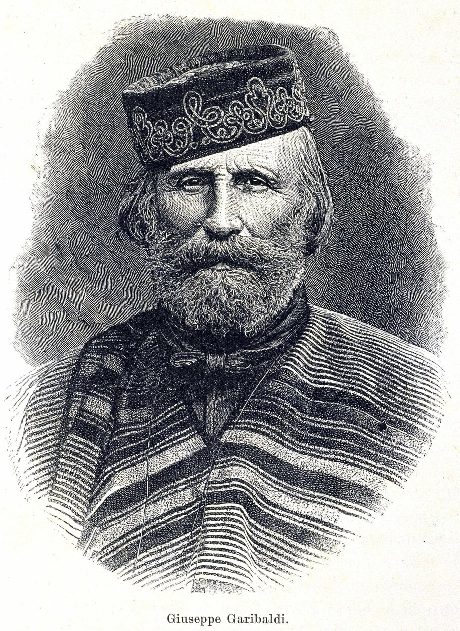 Retrato de Garibaldi (1807 - 1882) de Unknown artist
