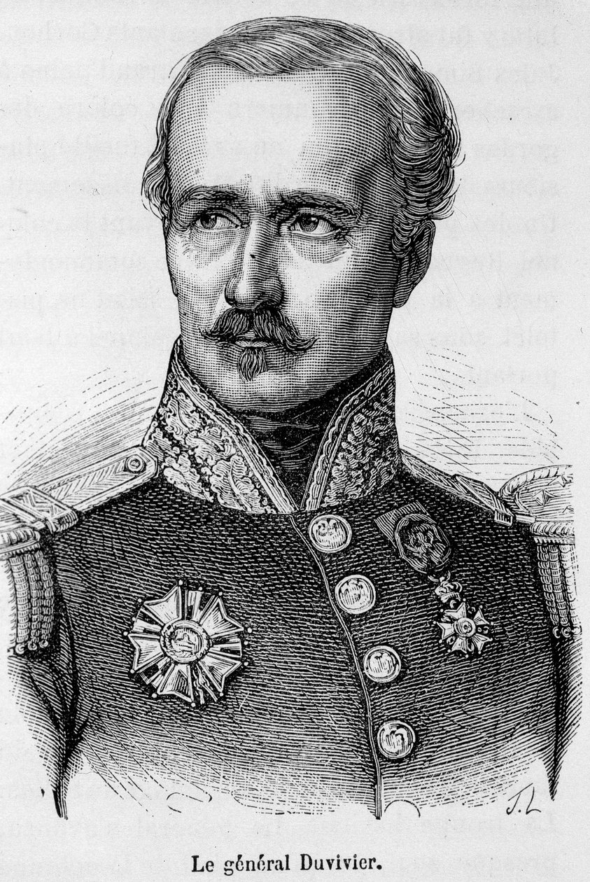Retrato del General Franciade Fleurus Duvivier (1794-1848). de Unknown artist