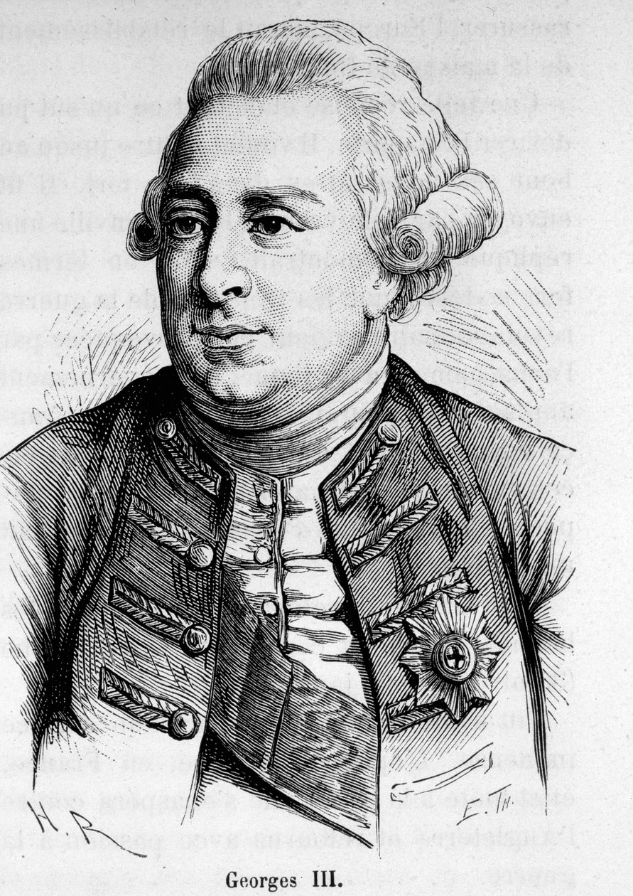 Retrato de Jorge III (1738-1820), Rey de Gran Bretaña e Irlanda (1760-1820) de Unknown artist