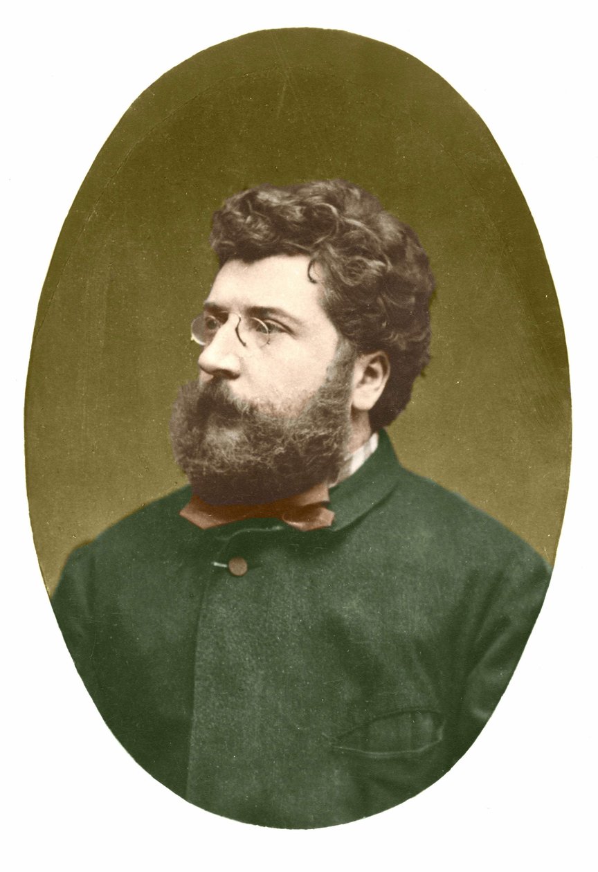 Retrato de Georges Bizet (1838 - 1875) de Unknown artist
