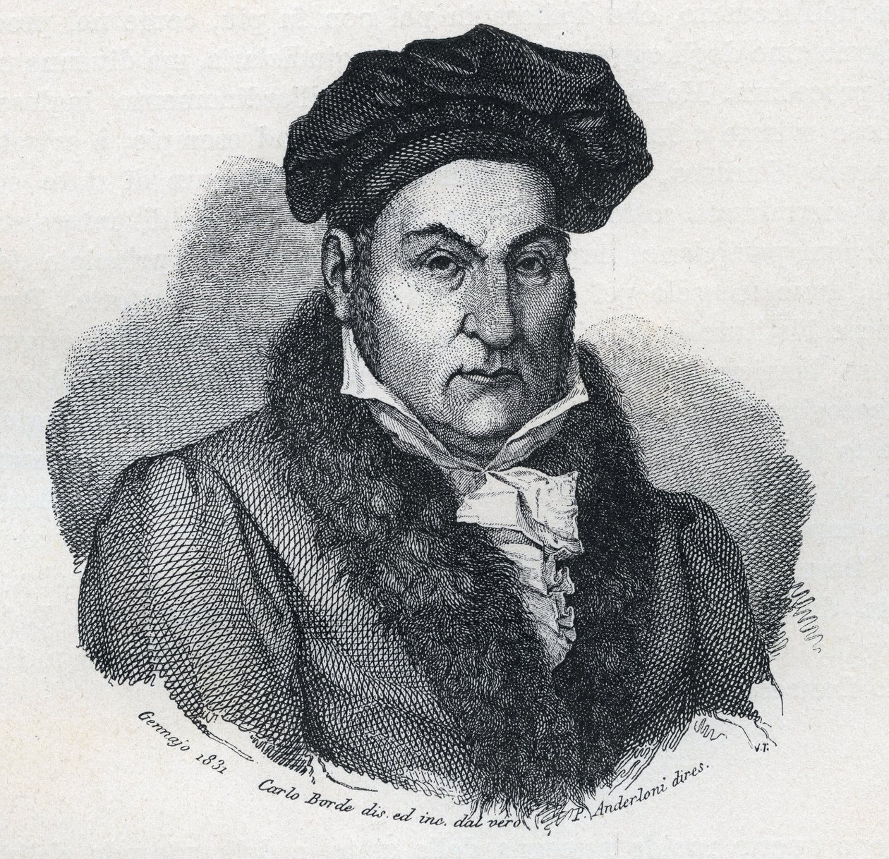Retrato de Giandomenico (Gian Domenico) Romagnosi (1761-1835), filósofo y abogado italiano de Unknown artist