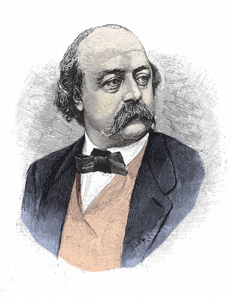 Retrato de Gustave Flaubert (1821 - 1880) de Unknown artist