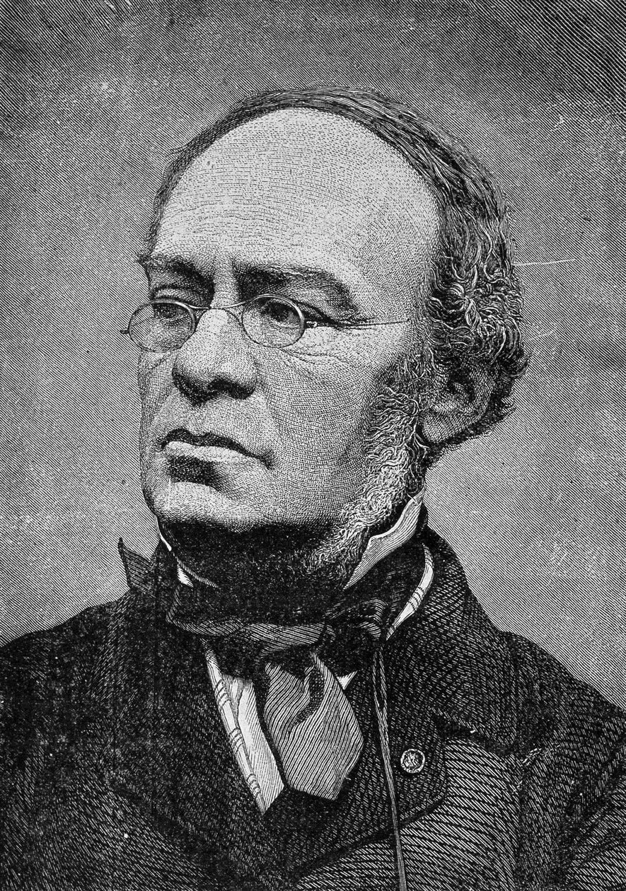 Retrato de Halevy, conocido como Jacques Fromental Levy, compositor francés (1799-1862) de Unknown artist
