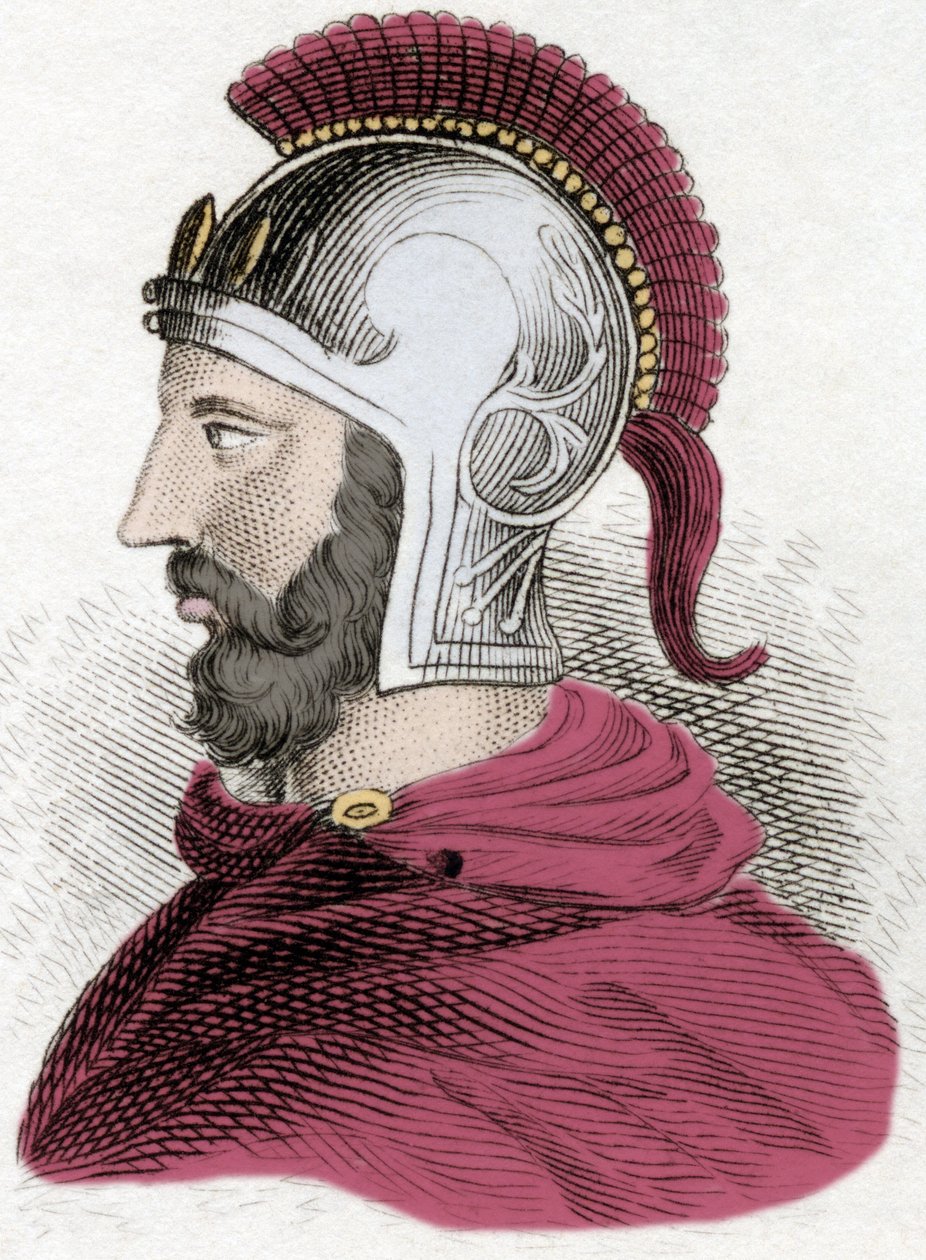Retrato de Aníbal o Annibal Barca (ca. 247-183 a.C.), general y estadista cartaginés. de Unknown artist