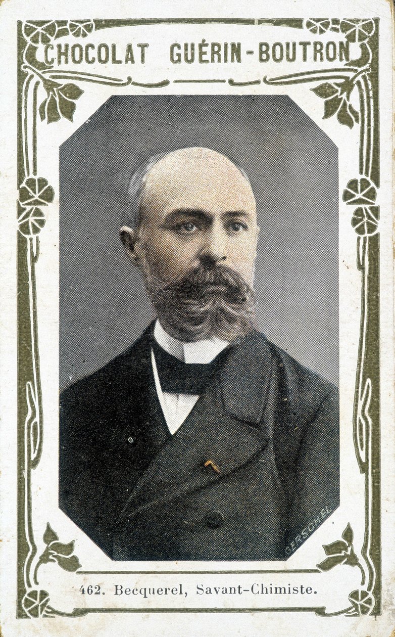 Retrato de Henri Becquerel (1852 - 1908), físico francés. de Unknown artist