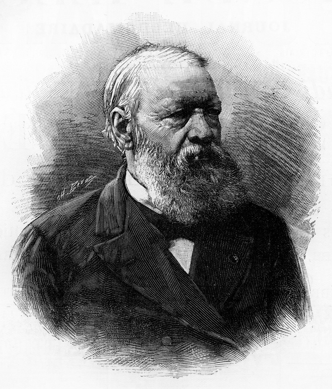 Retrato de Henri Conscience (Hendrik Conscience) de Unknown artist