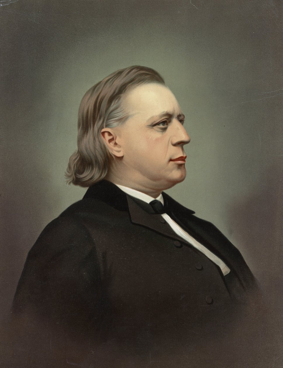 Retrato de Henry Ward Beecher de Unknown artist
