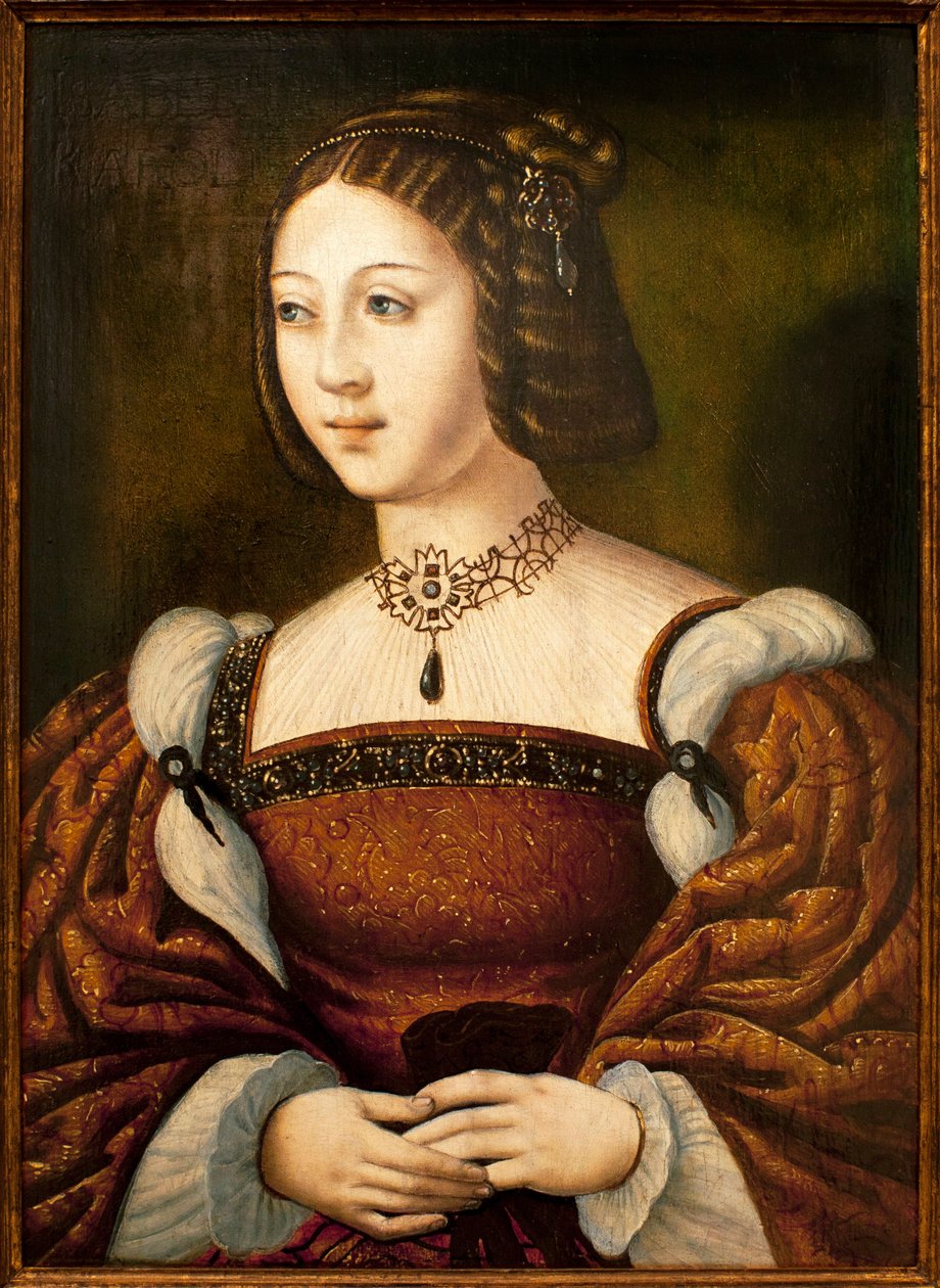 Retrato de Isabel de Portugal (1503-1539) de Unknown artist