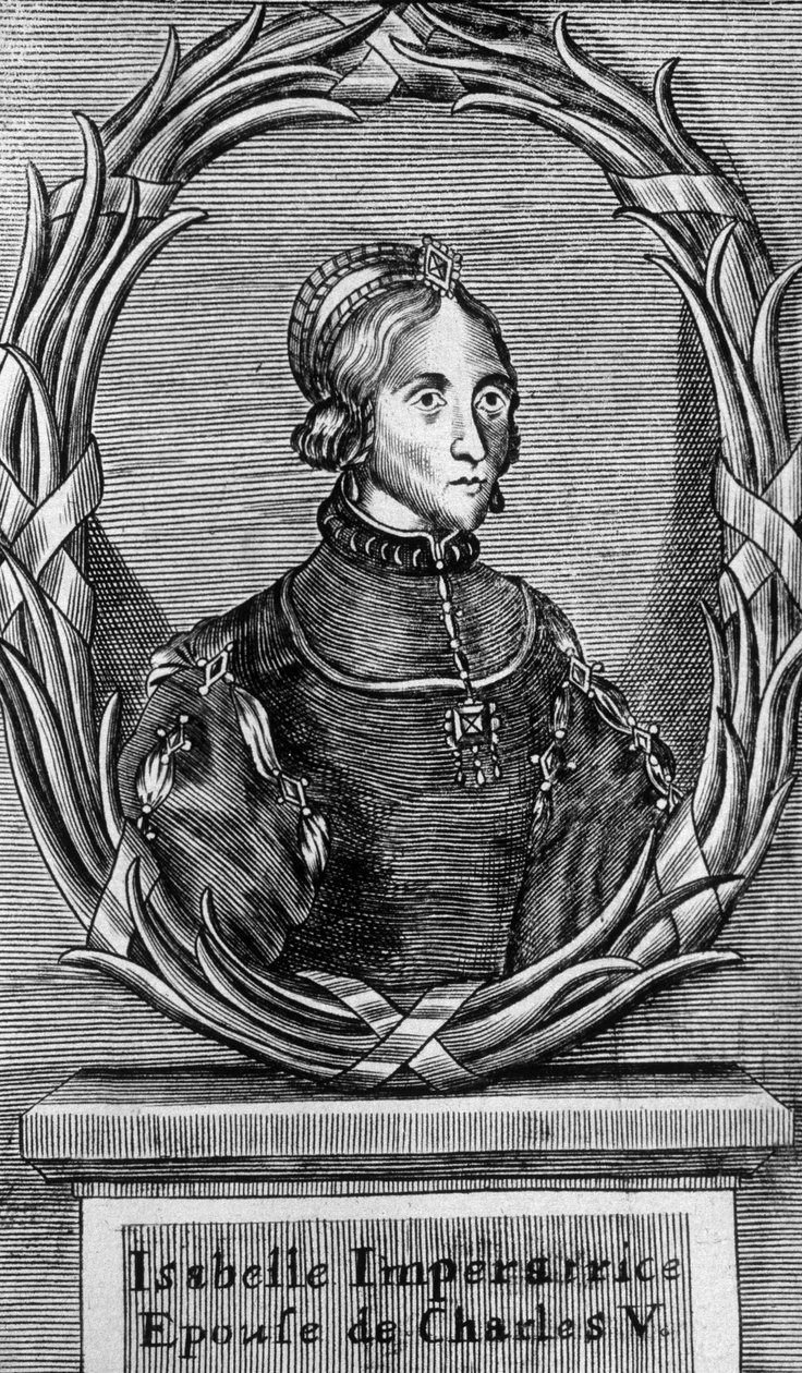 Retrato de Isabel, Emperatriz y Esposa de Carlos V - s.f. de Unknown artist