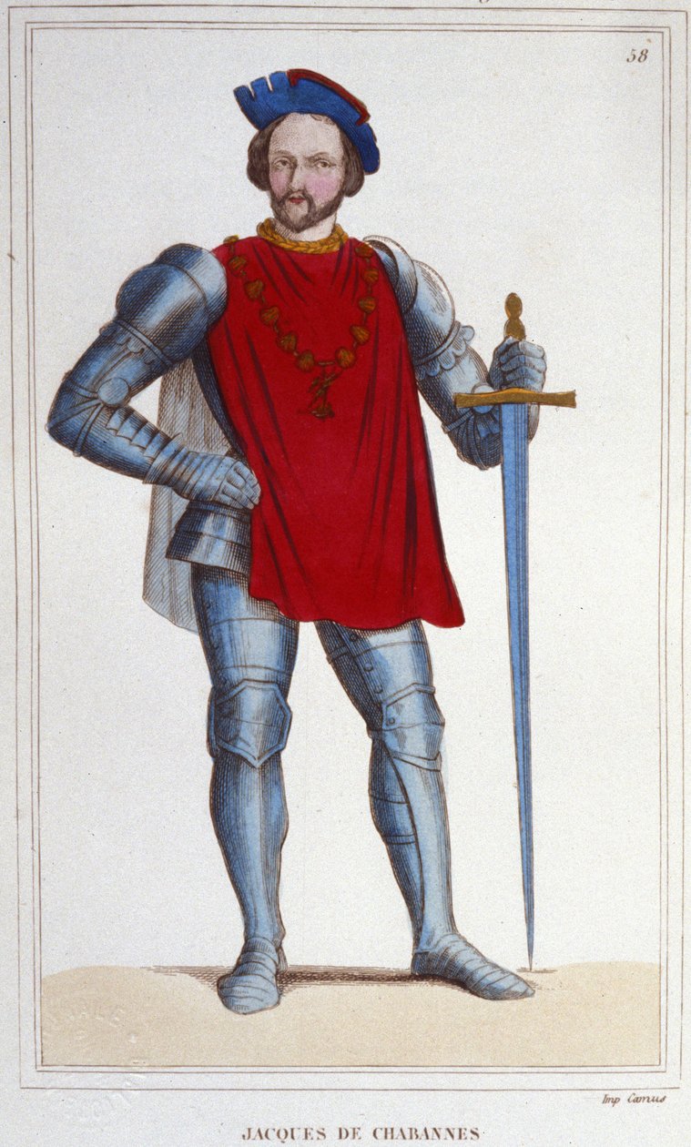 Retrato de Jacques de Chabannes Señor de LA PALICE. Mariscal de Francia 1470-1525 de Unknown artist