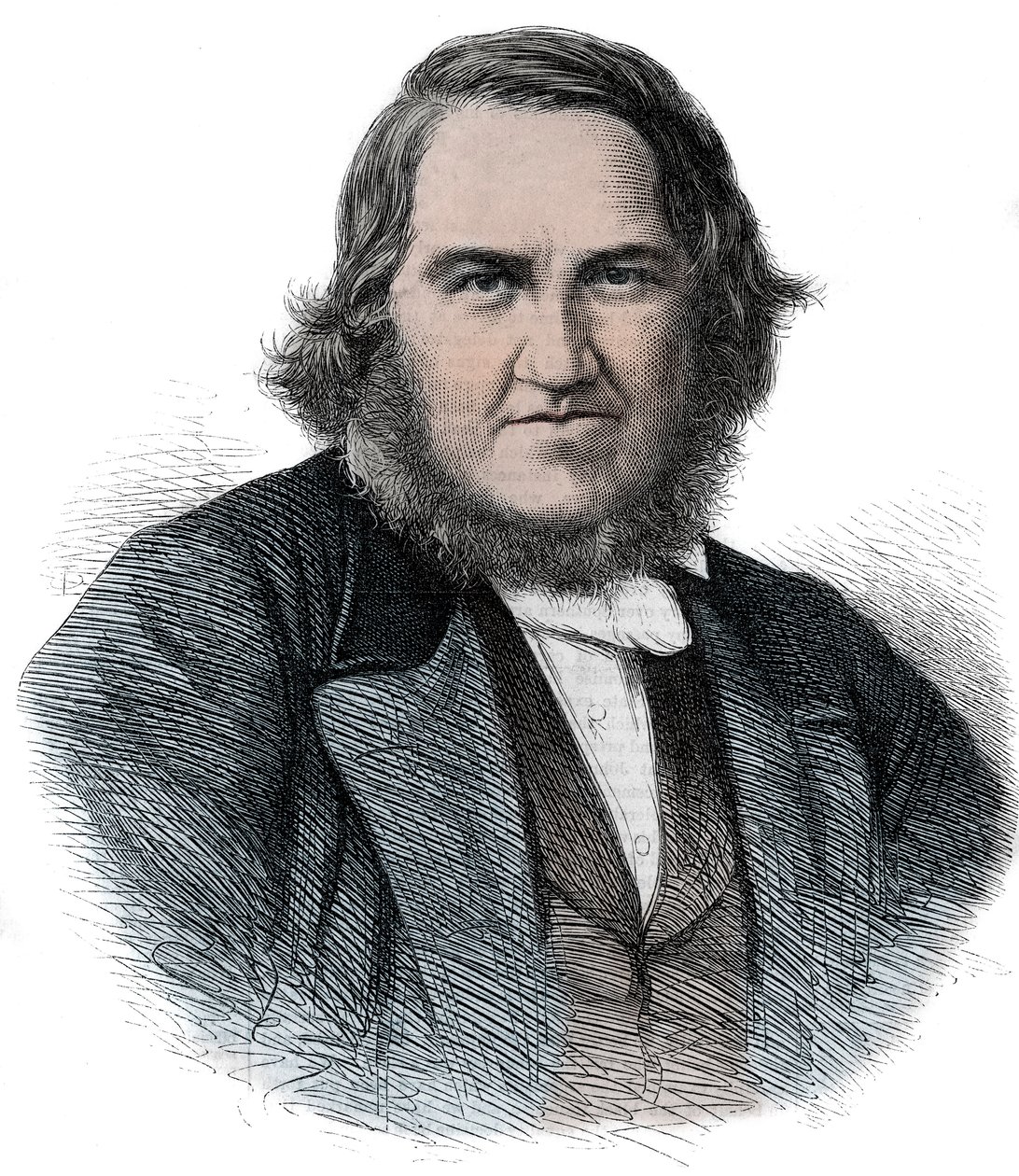 Retrato de James Young Simpson (1811-1870) obstetra escocés - Sir James Young Simpson de Unknown artist