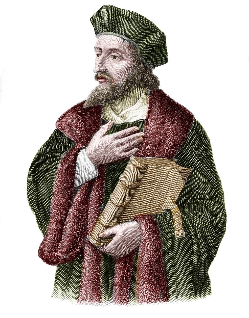 Retrato de Jan Hus (o Jean Huss) de Unknown artist