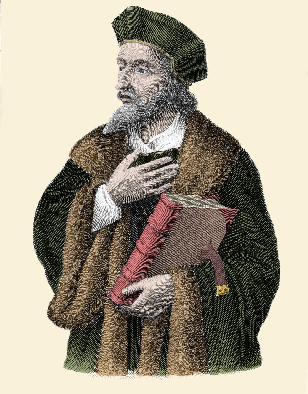 Retrato de Jan Hus (o Jean Huss) de Unknown artist
