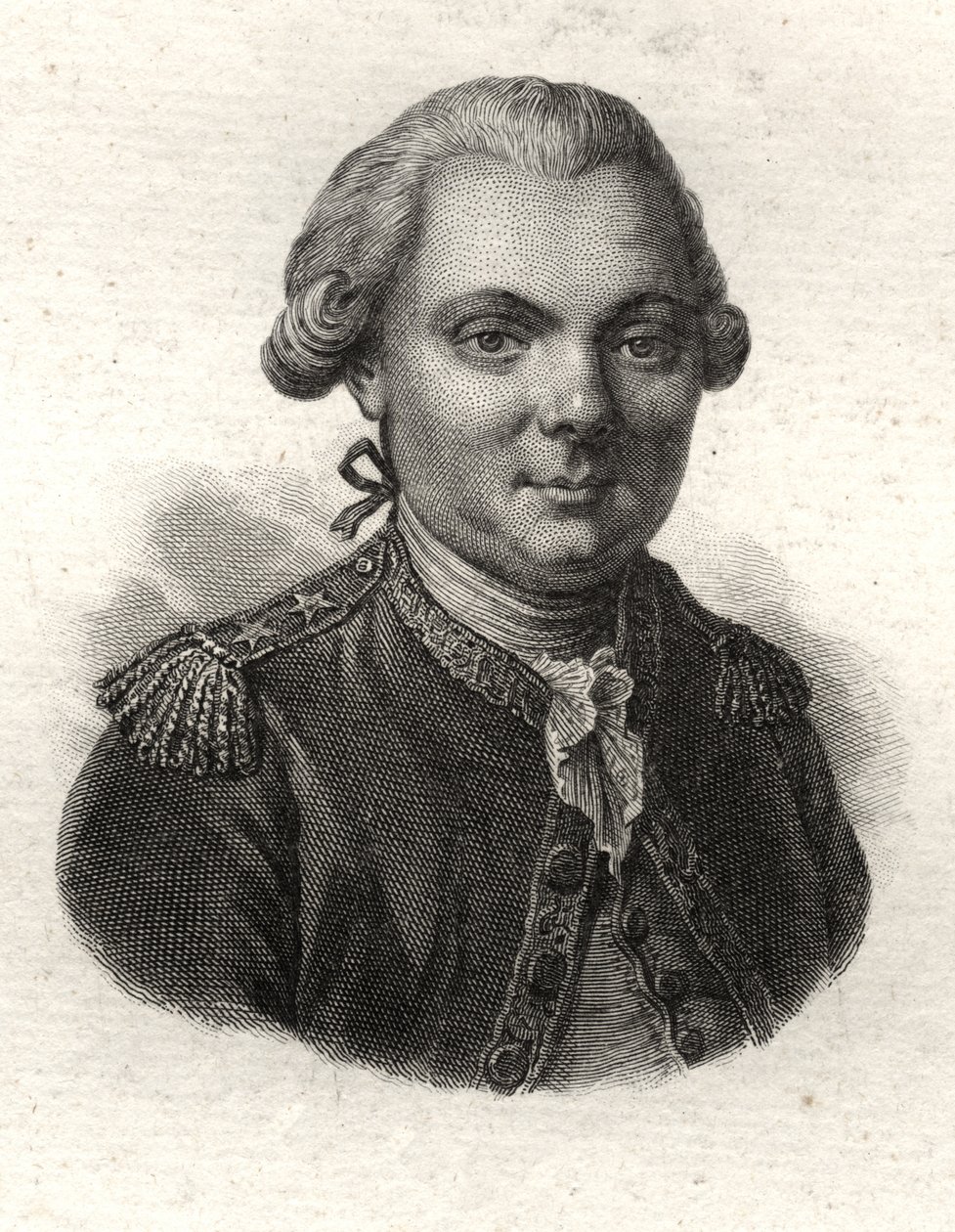 Retrato de Jean-Francois Galaup, Conde de La Perouse de Unknown artist
