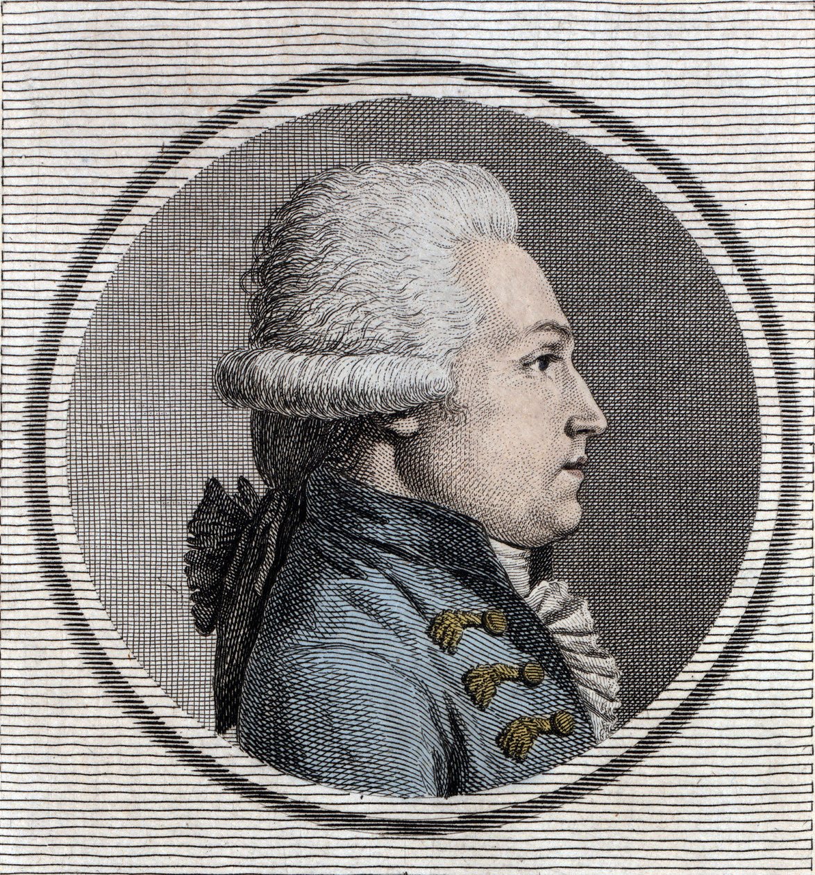 Retrato de Jean-Xavier Office de Pusy (1750-1806) ingeniero militar y político francés. de Unknown artist