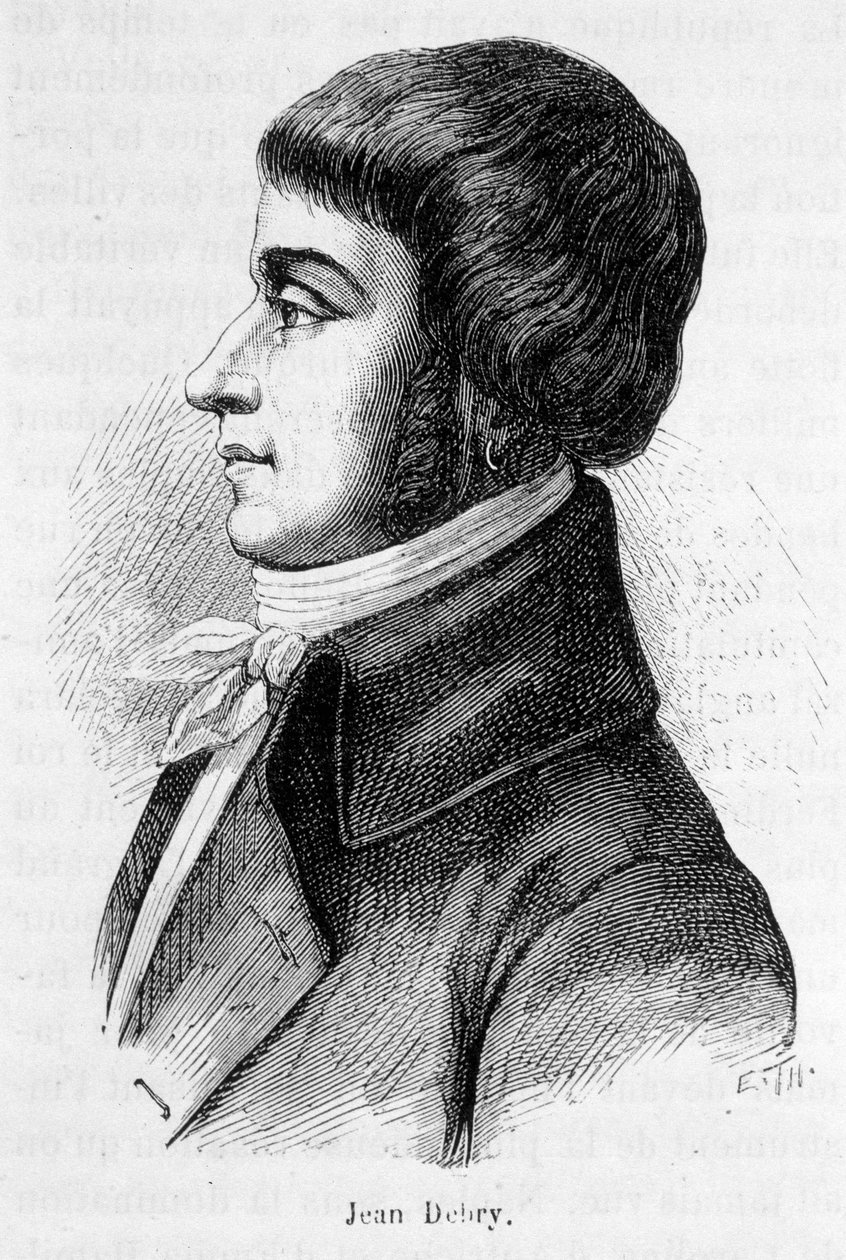 Retrato de Jean Antoine Joseph Debry o De Bry (1760-1834), diputado de Aisne en la Convención Nacional de Unknown artist