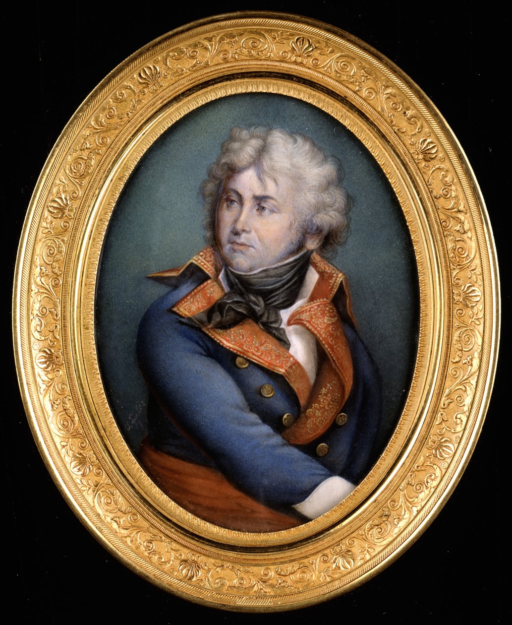 Retrato de Jean Baptiste Kléber (1753 - 1800). Pintura del siglo XIX. de Unknown artist