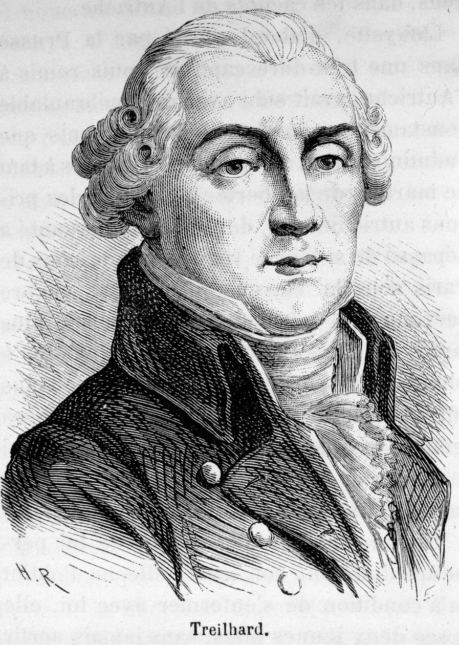 Retrato de Jean Baptiste Treilhard (1742-1810), político francés. de Unknown artist