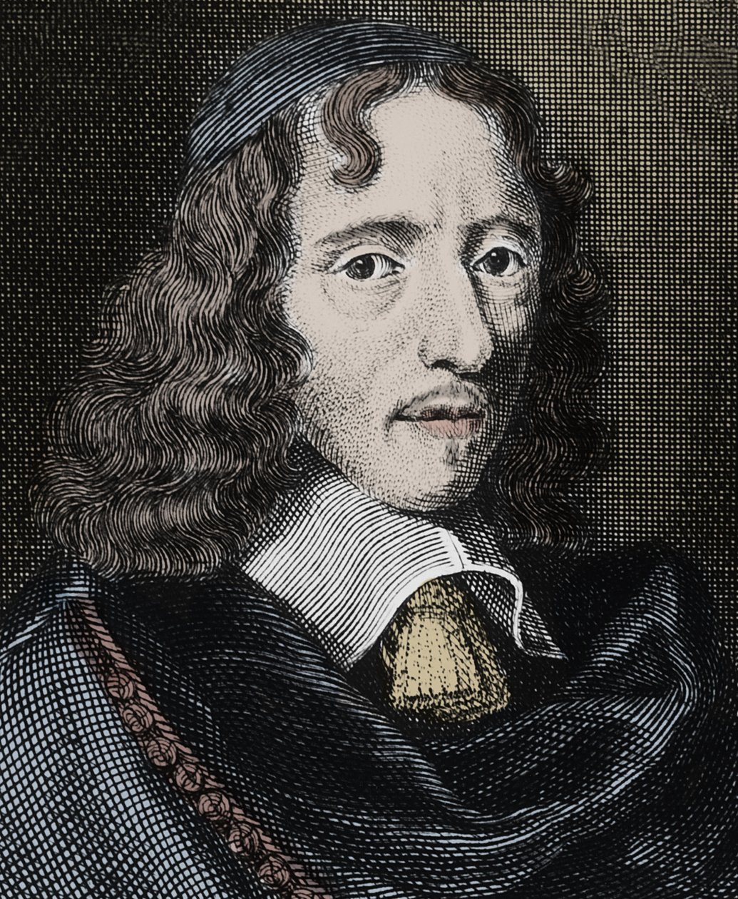 Retrato de Jean Chapelain (1595-1674), poeta francés - Grabado de Unknown artist