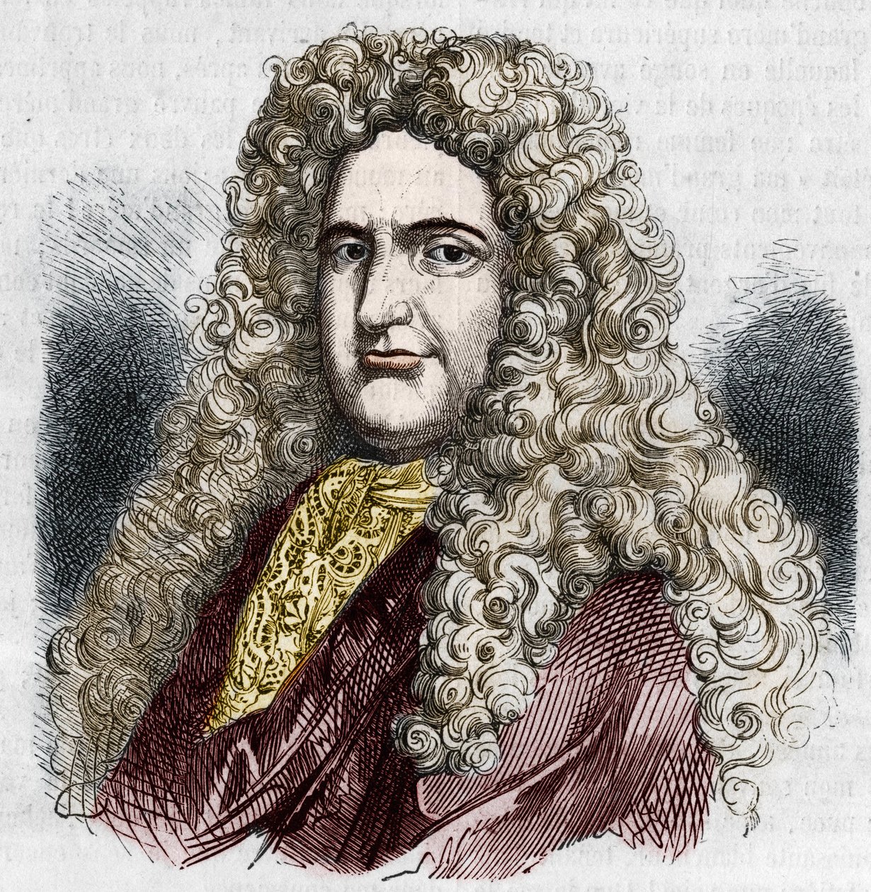 Retrato de Jean Chardin, viajero francés (1643-1713) de Unknown artist