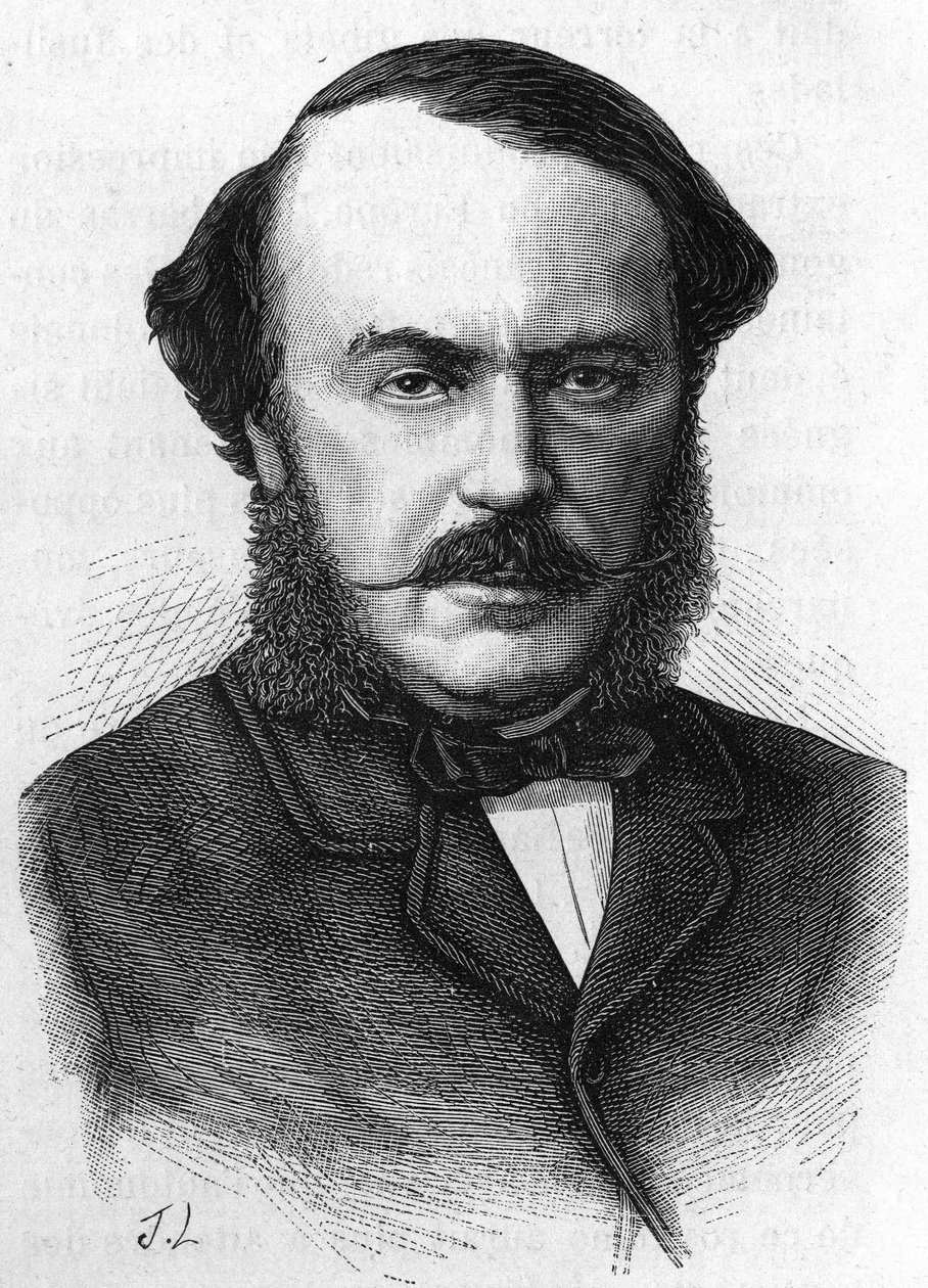 Retrato de Jean Gilbert Victor Fialin, Duque de Persigny (1808-1872), político francés. de Unknown artist