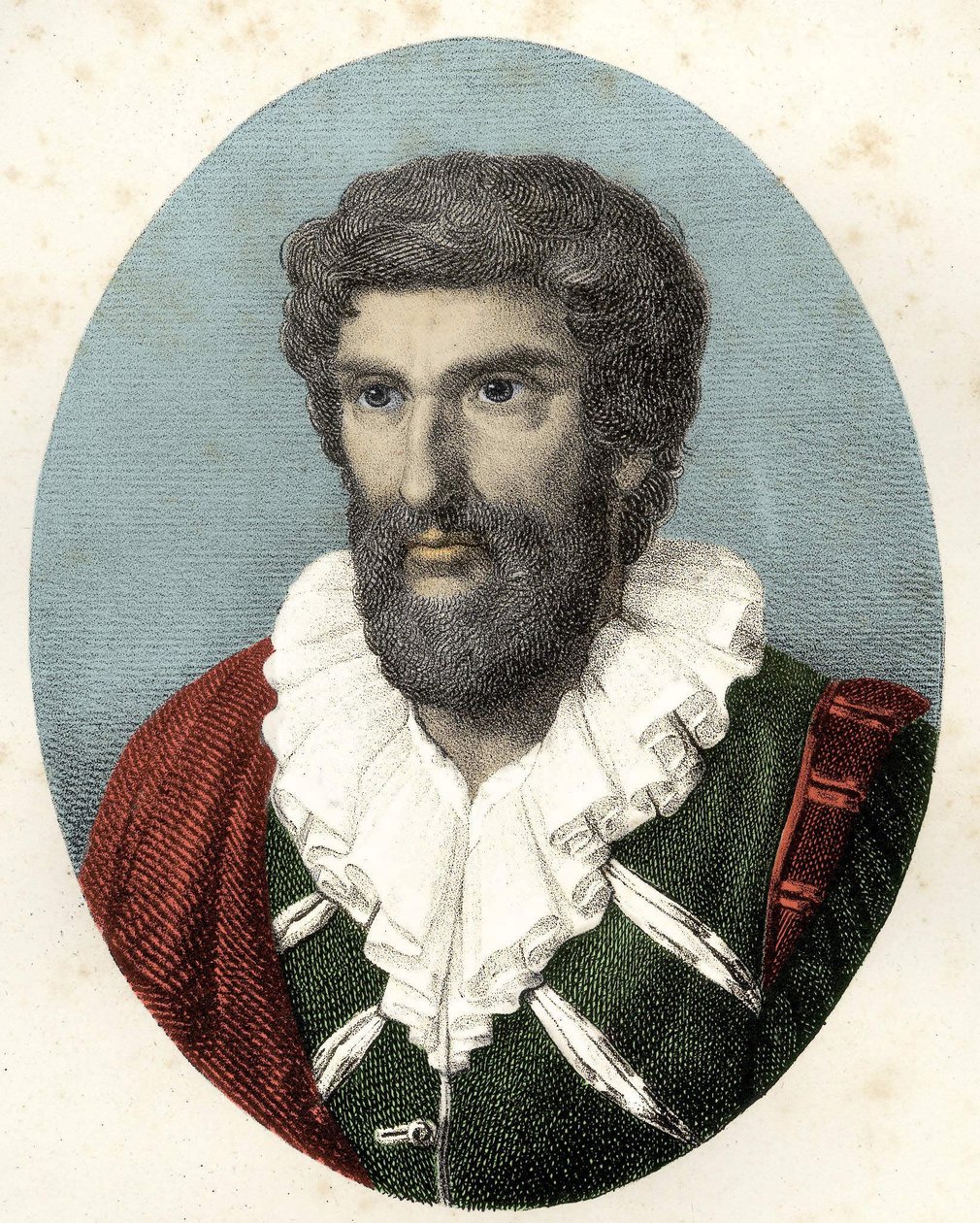 Retrato de Jean Goujon (1510 - c. 1566) escultor, diseñador y arquitecto francés. de Unknown artist