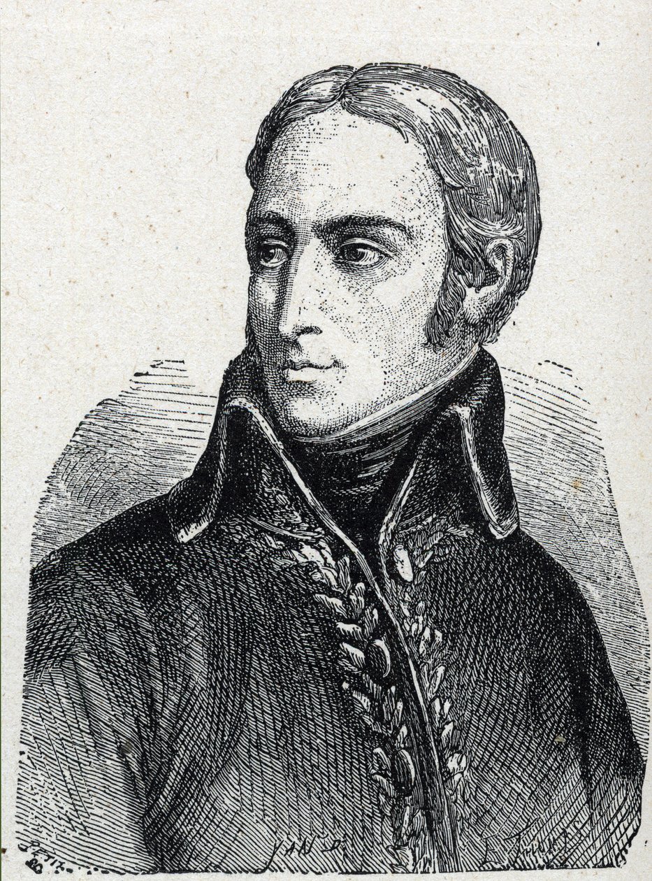 Retrato de Jean Joseph Dessolles (o Jean-Joseph Dessoles) de Unknown artist