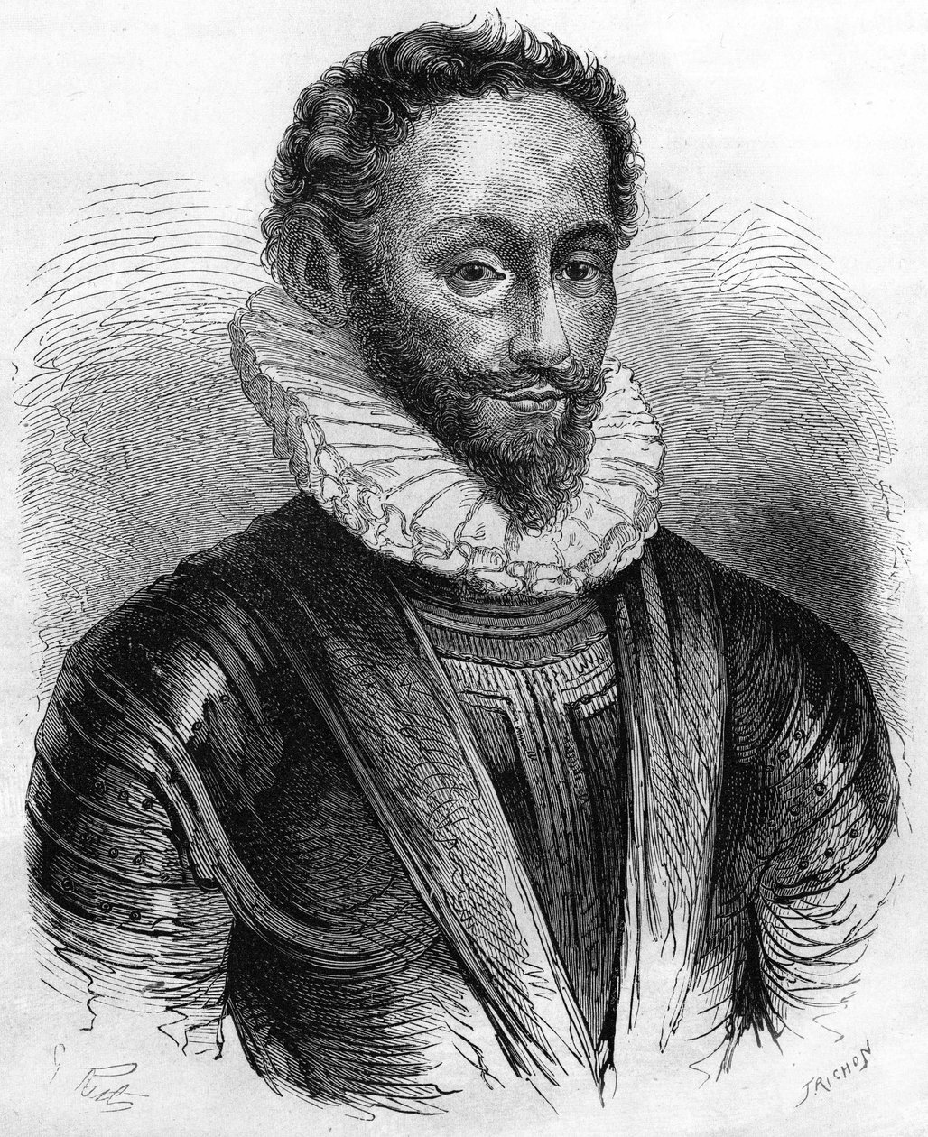 Retrato de Jean Louis de Nogaret de Valletta (1554-1642), Duque de Épernon. de Unknown artist