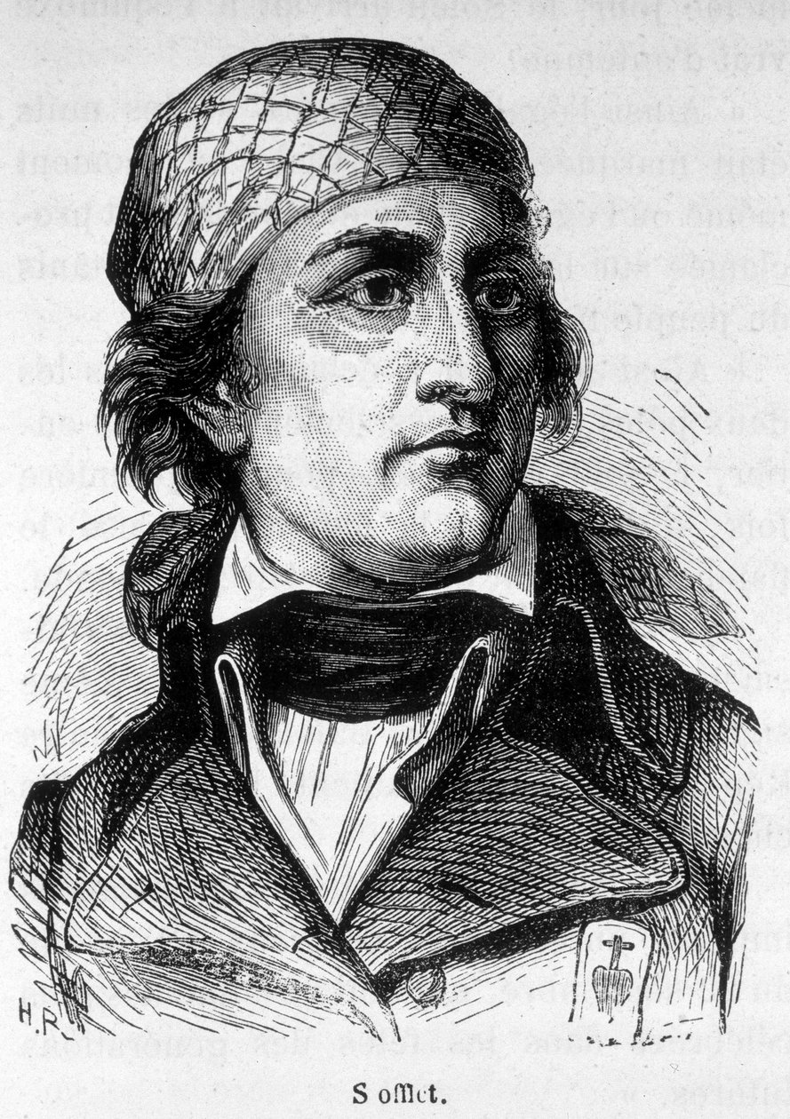 Retrato de Jean Nicolas Stofflet (1753-1796), actor de la revuelta de Vendée de Unknown artist