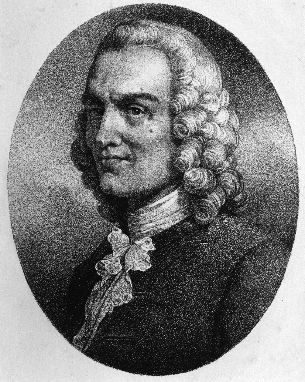 Retrato de Jean Philippe Rameau (1683-1764) de Unknown artist