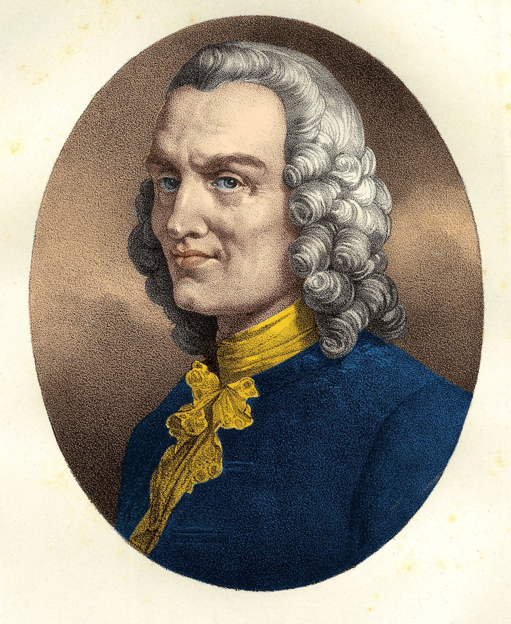 Retrato de Jean Philippe Rameau (1683-1764) de Unknown artist