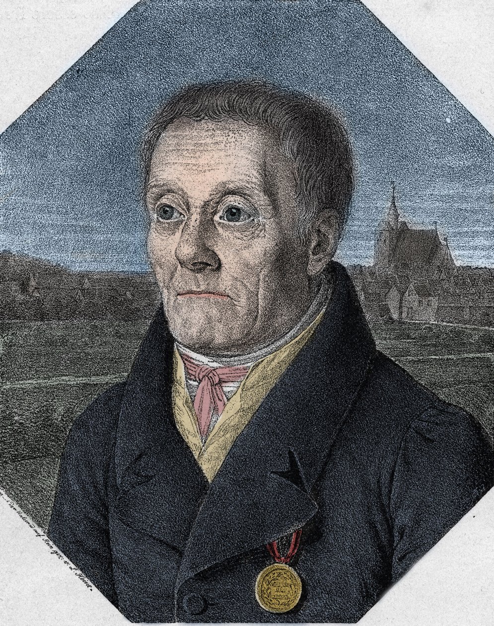 Retrato de Joachim Christian Nettelbeck de Unknown artist