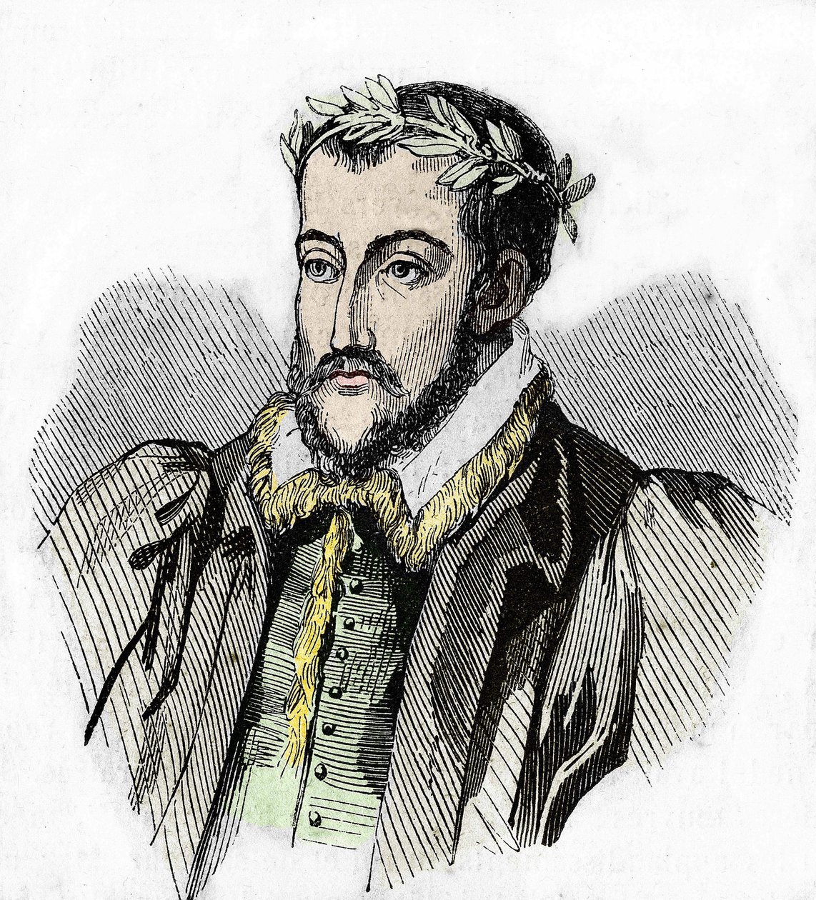 Retrato de Joachim du Bellay. Poeta francés (Château du Liré, Maine-et-Loire) de Unknown artist