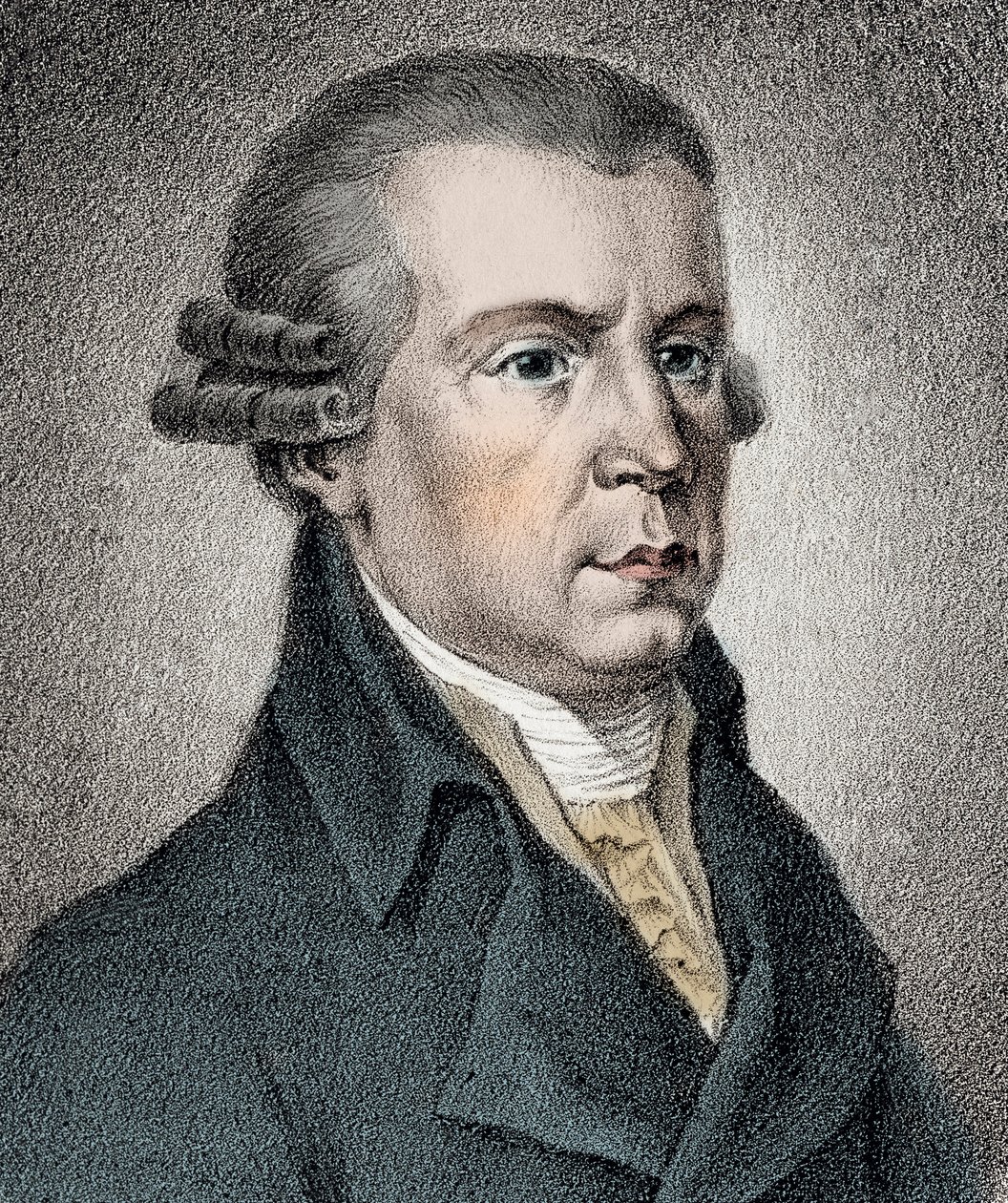 Retrato de Johann Georg Albrechtsberger (1736-1809) músico austriaco de Unknown artist
