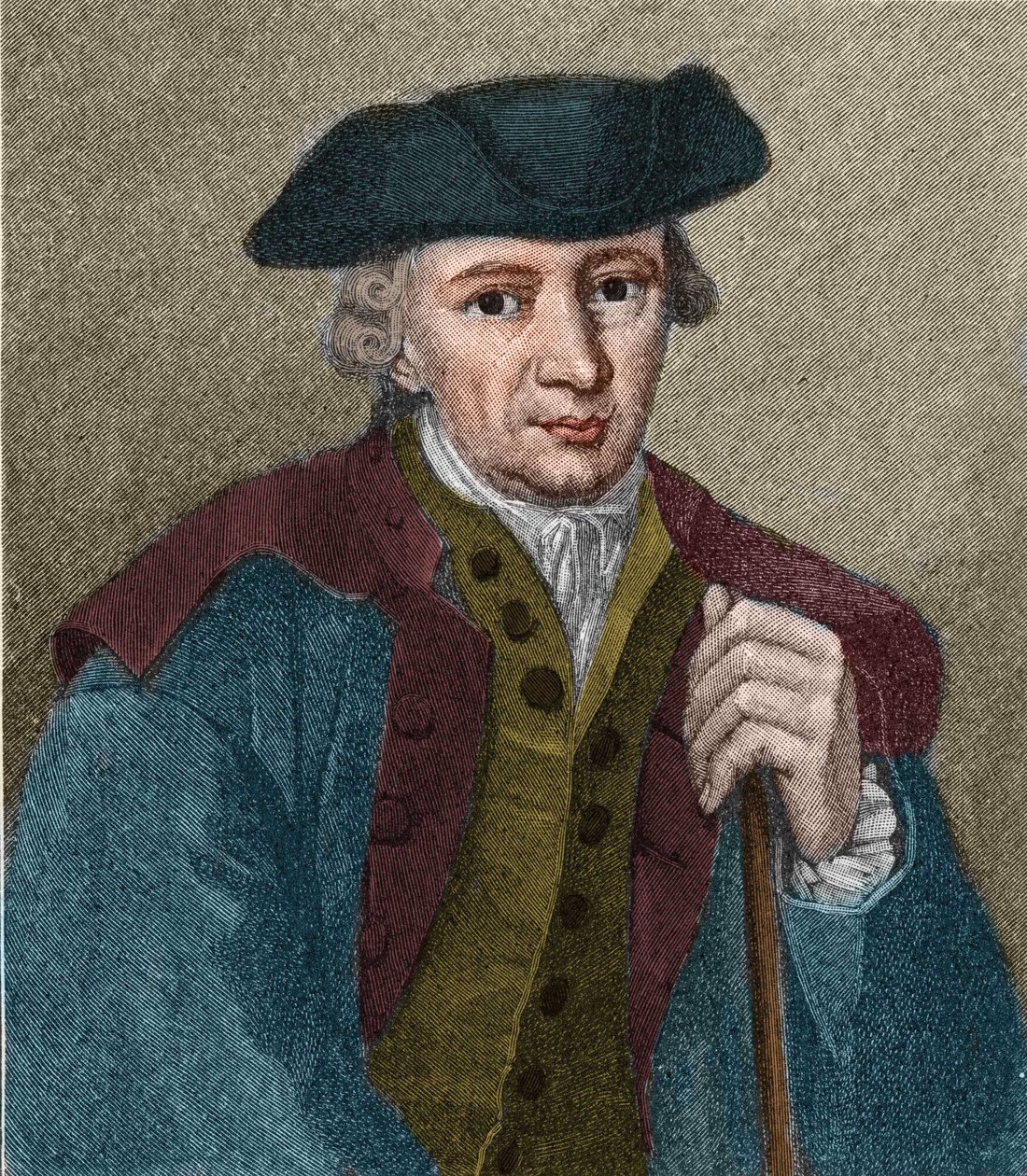 Retrato de Johann Georg Hamann (1730-1788), filósofo y escritor alemán de Unknown artist