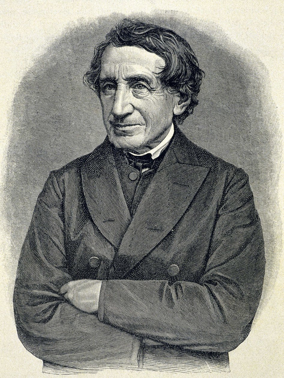 Retrato de Johann Joseph Ignaz von Dollinger (1799-1890), sacerdote alemán y profesor de historia eclesiástica de Unknown artist