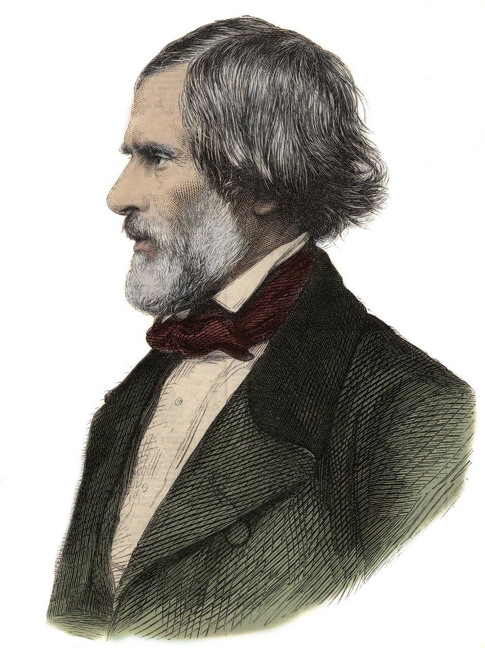 Retrato de John Gibson (1790-1866), escultor inglés - John Gibson, escultor británico de Unknown artist