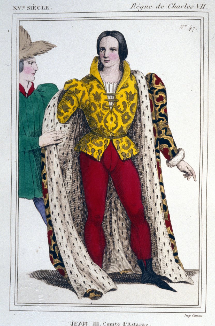 Retrato de Juan III de Astarac (fallecido en 1503) de Unknown artist