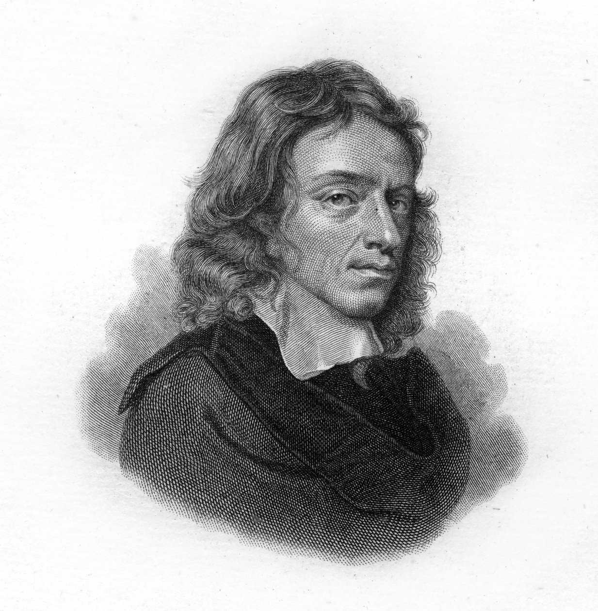 Retrato de John Milton, poeta y ensayista inglés (1608 - 1674) de Unknown artist