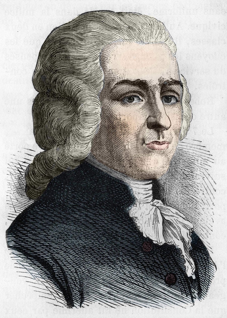 Retrato de Joseph Ignace Guillotin (1738-1814), médico y político francés de Unknown artist