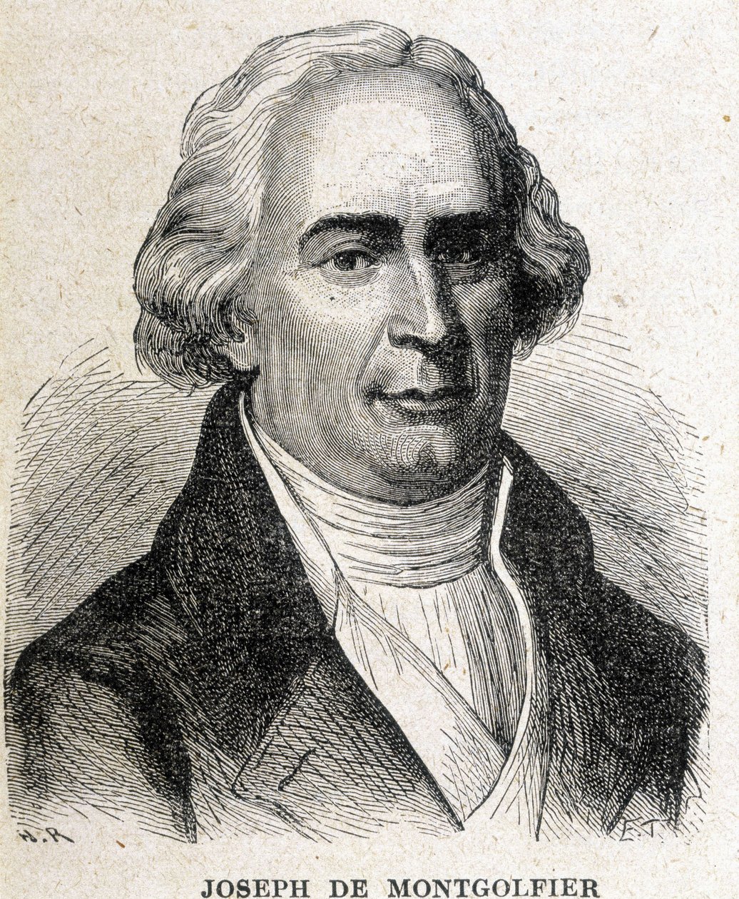 Retrato de Joseph de Montgolfier (1740 - 1810) de Unknown artist