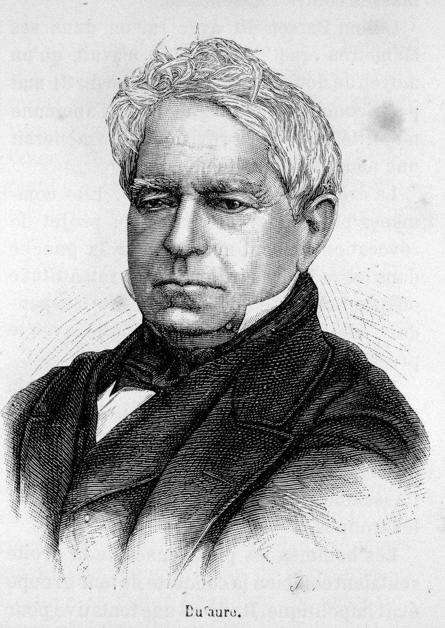 Retrato de Jules Armand (Jules-Armand) Dufaure, abogado y político francés (1798-1881) de Unknown artist