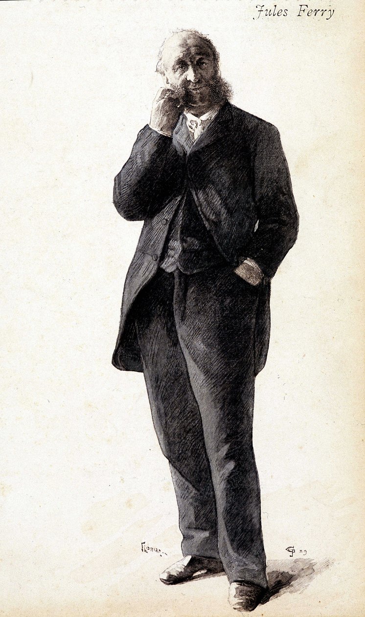 Retrato de Jules Ferry, circa 1880 de Unknown artist