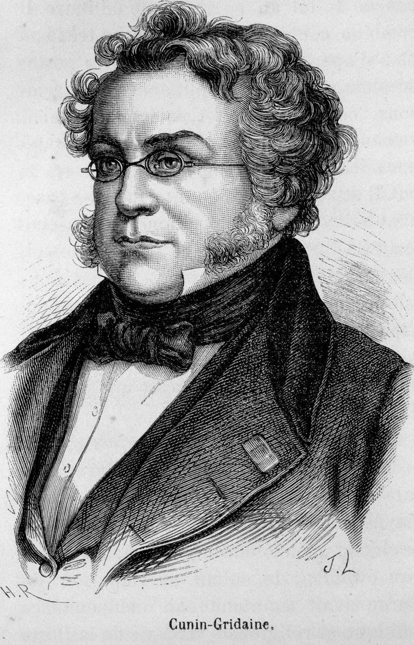 Retrato de Laurent Cunin-Gridaine de Unknown artist