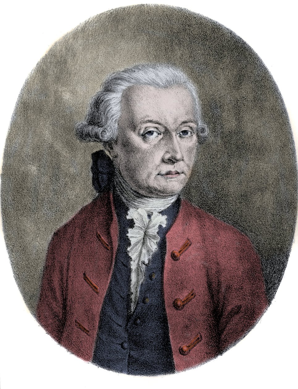 Retrato de Leopold Mozart (1719-1787), padre de Wolfgang Amadeus Mozart (1756-1791) de Unknown artist