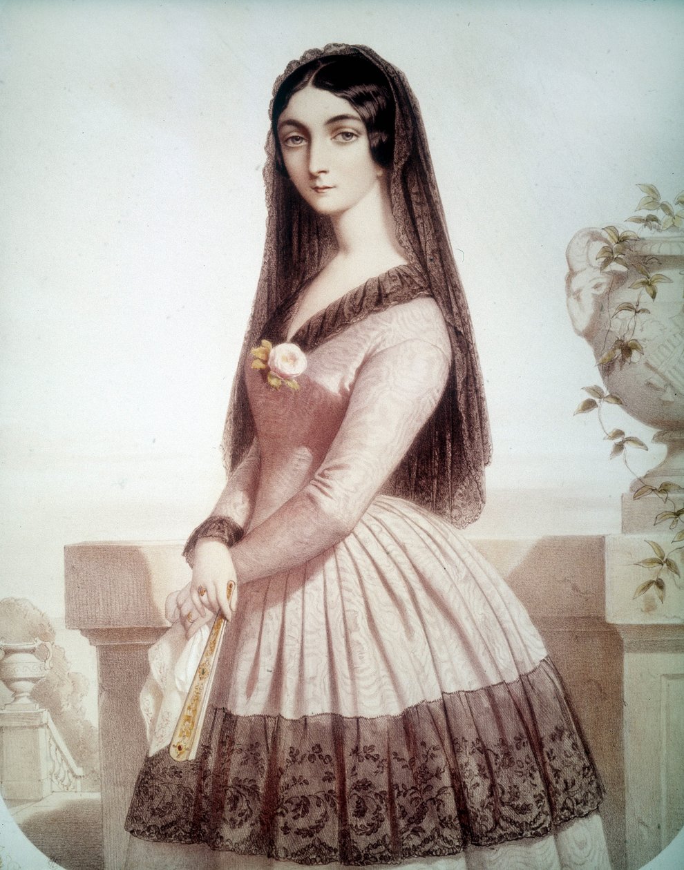 Retrato de Lola Montes o Montez (o María Dolores Gilbert) (1818-1861), favorita de Luis I de Baviera de Unknown artist